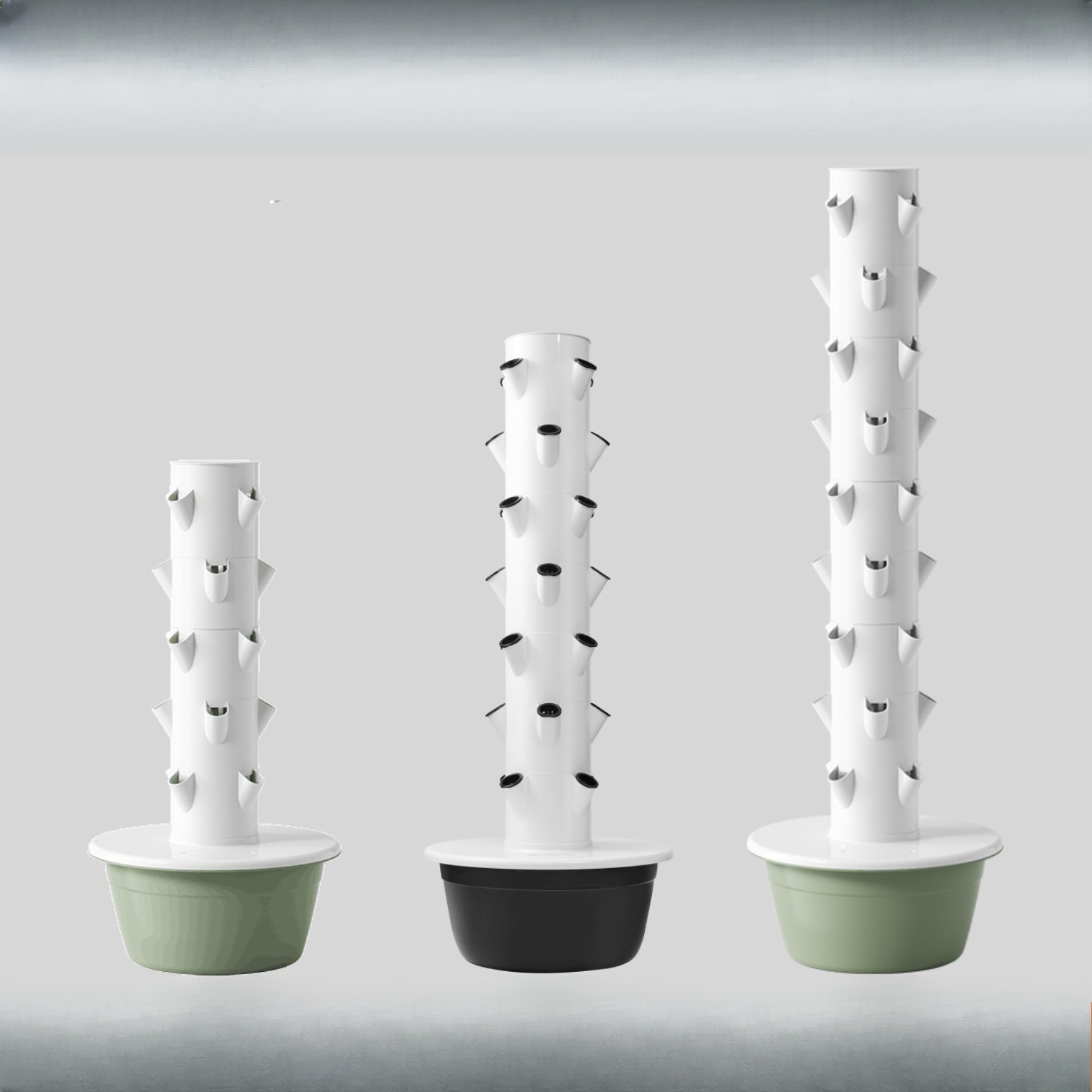 Smart Garden Vertical - 1개 스마트 수직 수경재배 타워 무토양