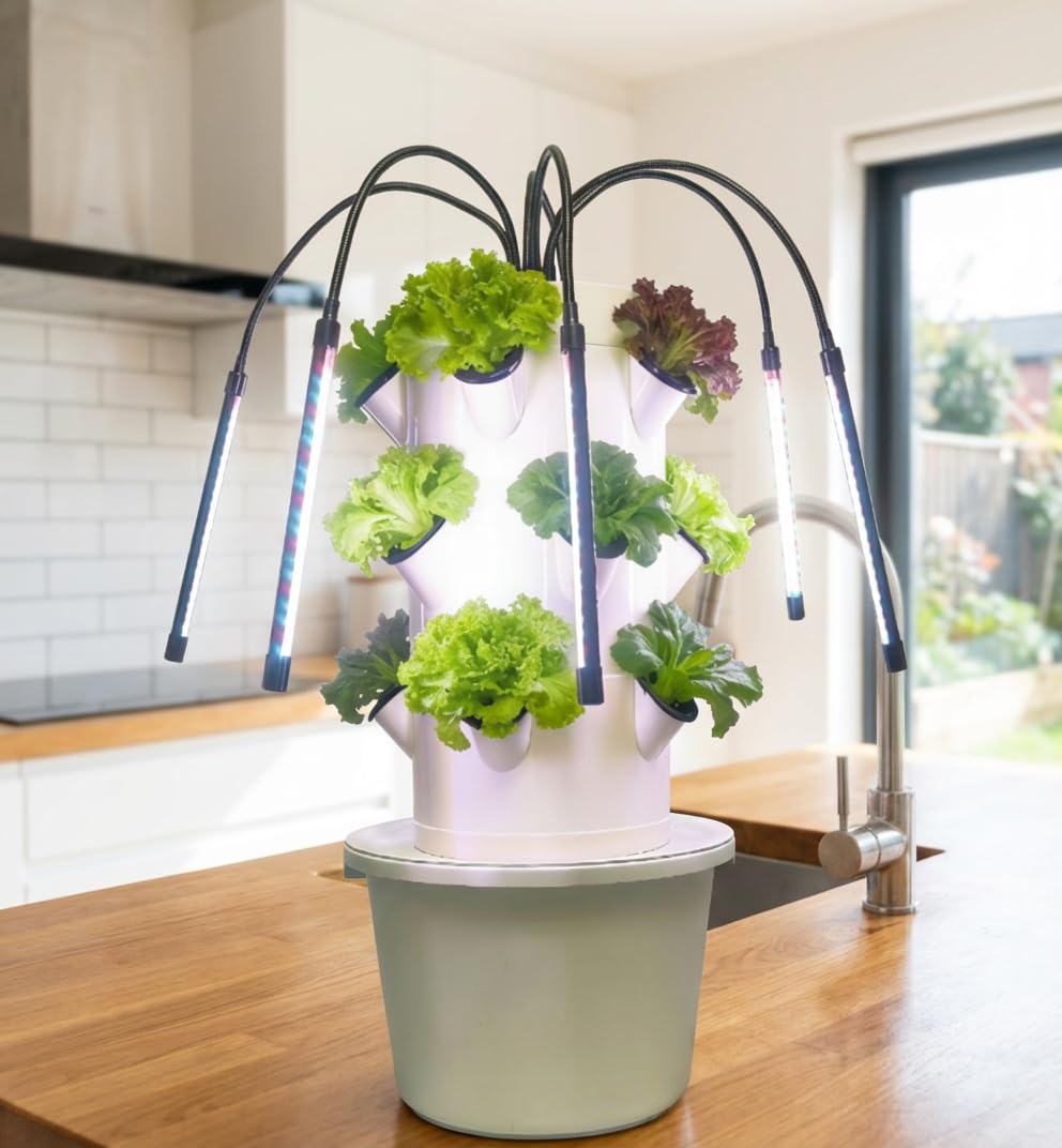Smart Garden Vertical - 수직 수경 재배 시스템 | 3층
