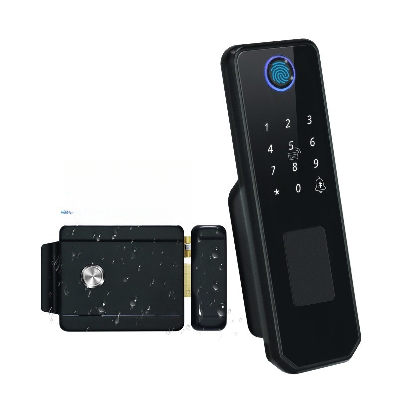 Smart Garden Door Lock - 양면 지문 방수 무선 스마트 정원
