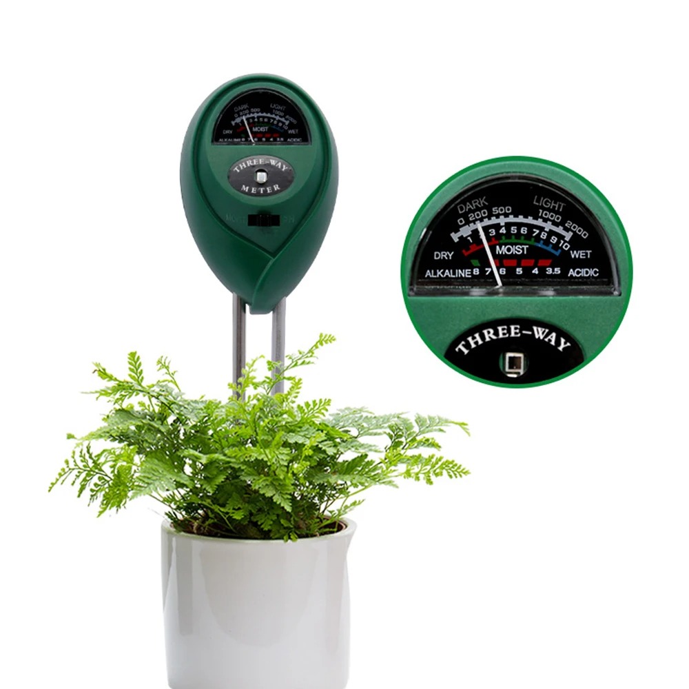 Soil Test Digital - 3 in 1 토양 PH 측정기