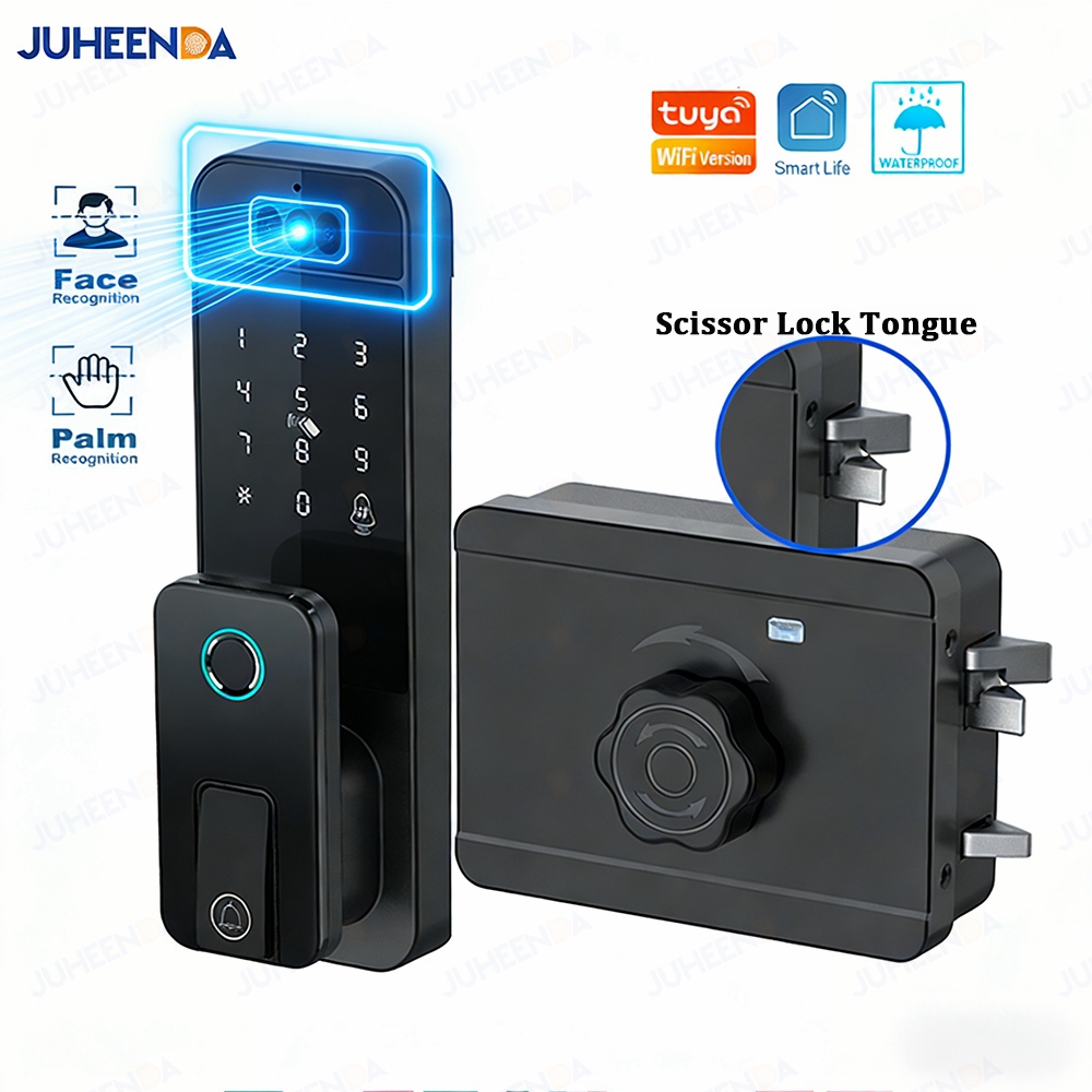 Smart Garden Door Lock - 투야 와이파이 스마트 도어락 얼굴인식 손바닥