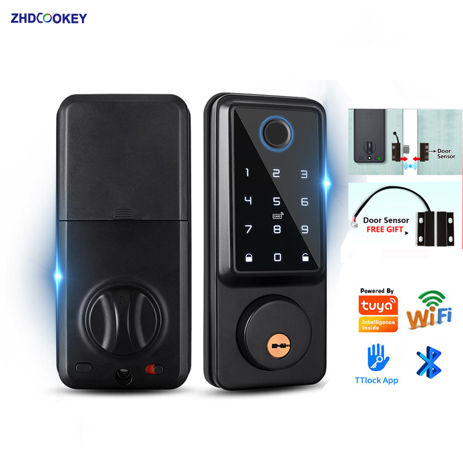 Smart Garden Door Lock - 앱, 지문, 비밀번호, IC 카드 키,