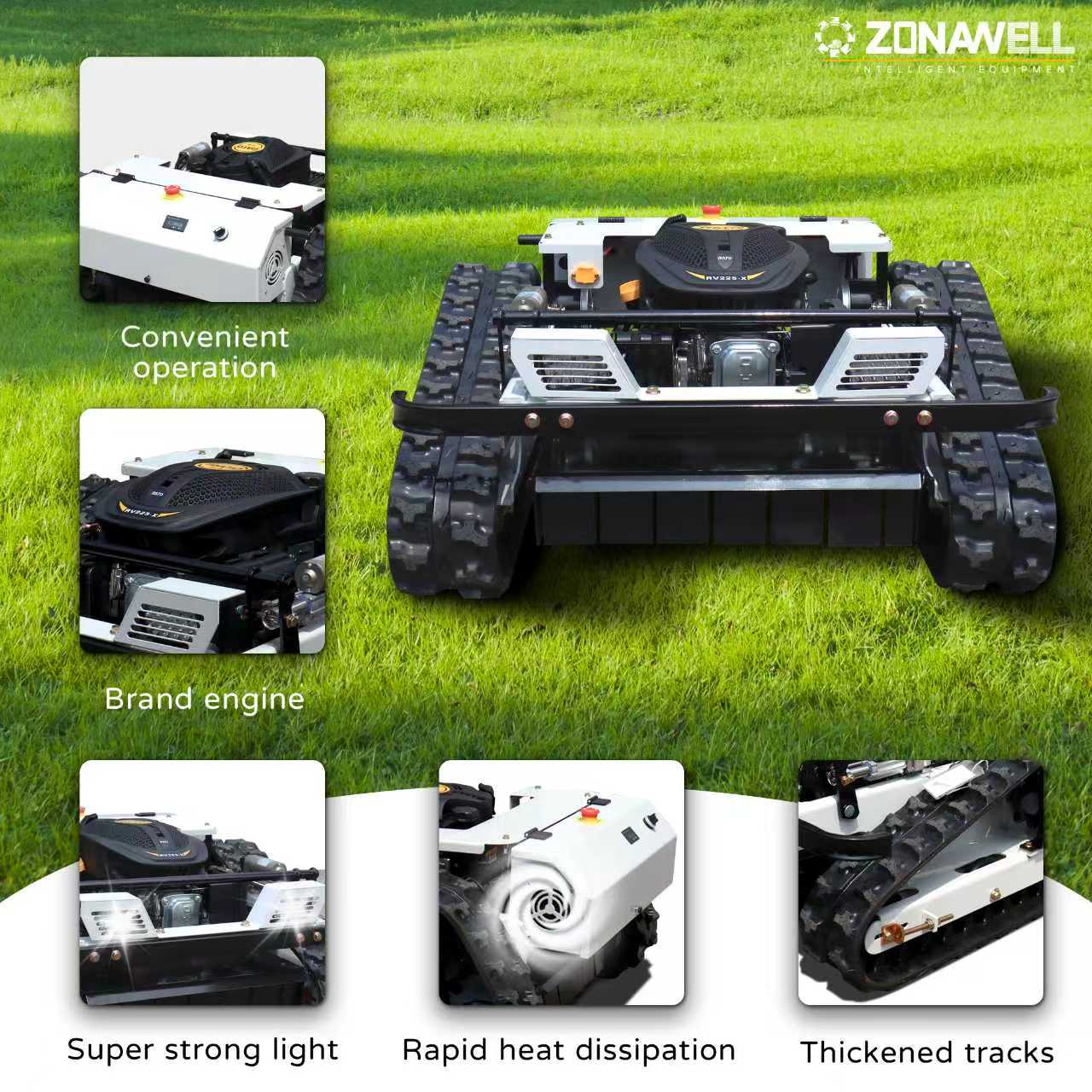 Smart Garden Click And Grow - 맞춤형 원격 제어 잔디 깎는 기계