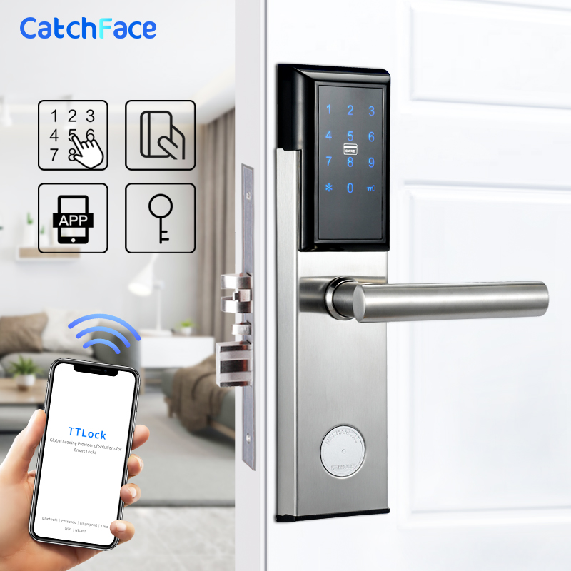Smart Garden Door Lock - TTlock 앱 전자 디지털 도어락, 블루투스
