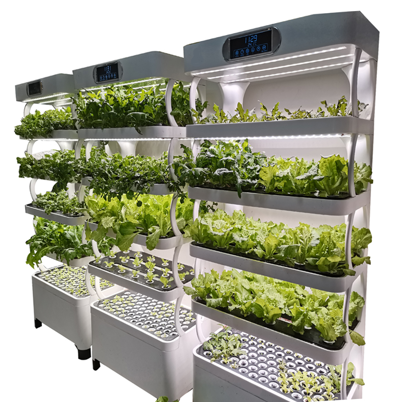 Smart Garden Vertical - 실내 스마트 저비용 수경재배 수직 정원