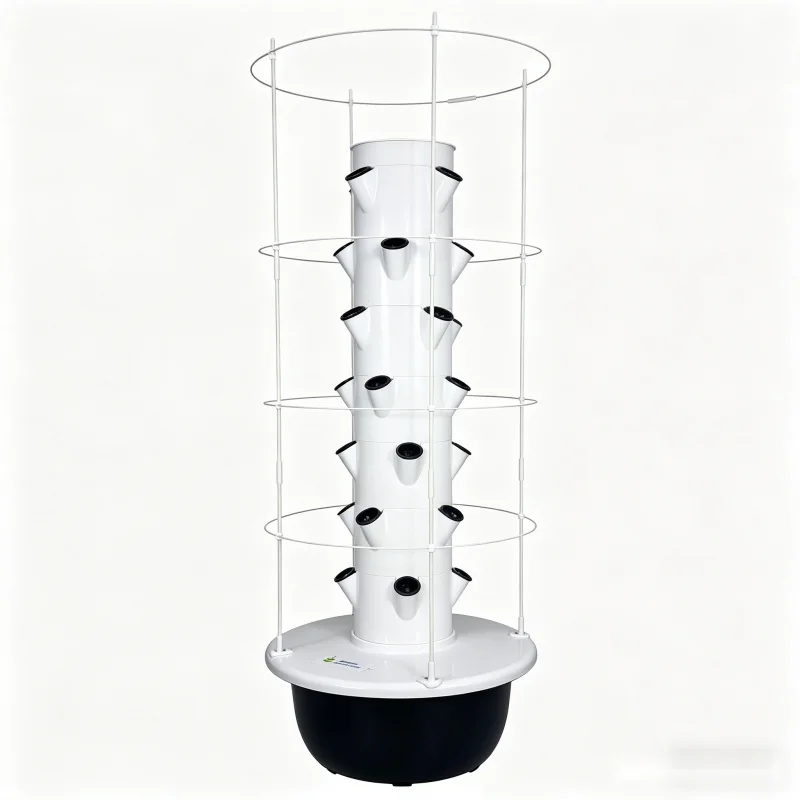 Smart Garden Vertical - 스페이스트리 5층 수직 수경재배 타워 실내