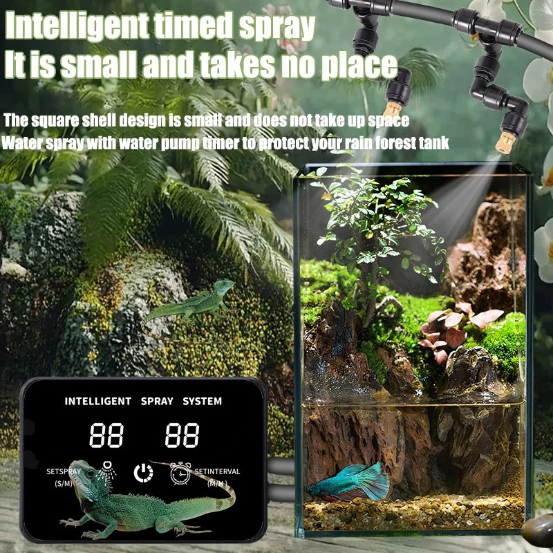 Smart Garden Click And Grow - 지능형 파충류 스프레이 관개 타이머 시스템