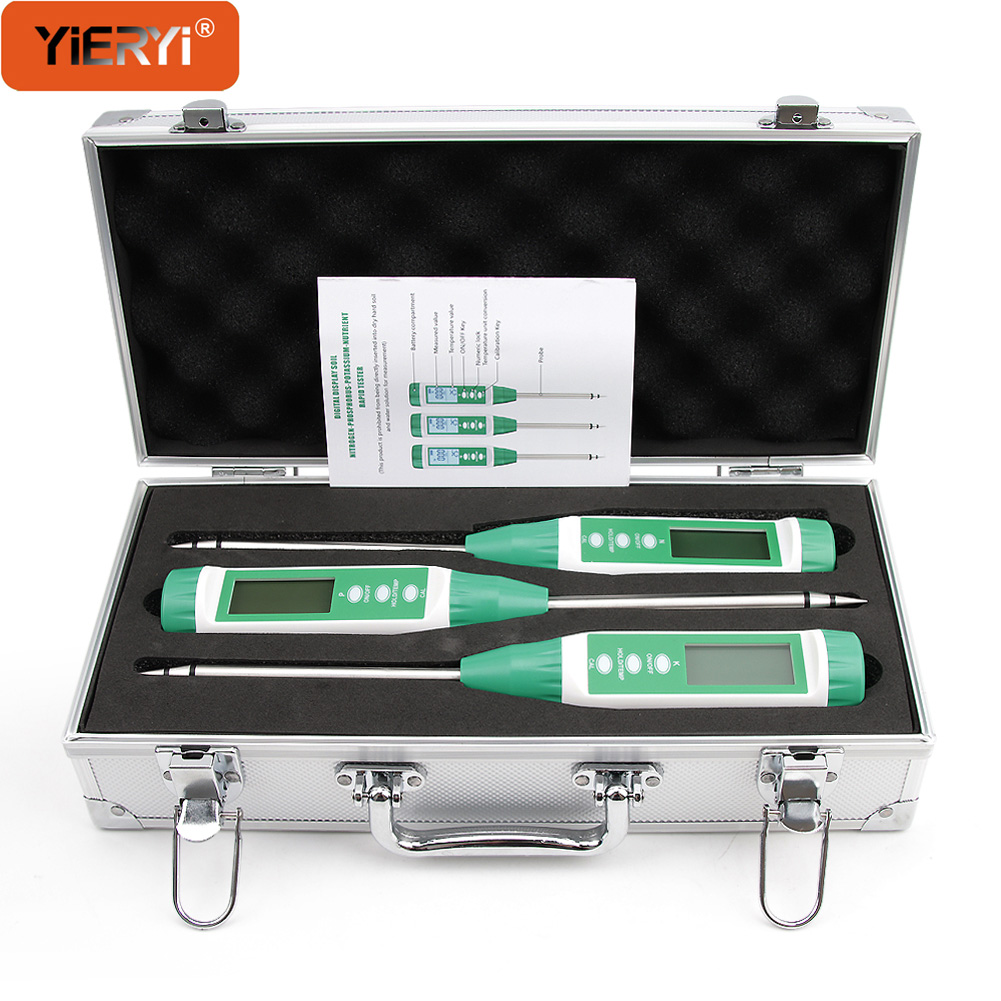 Soil Test Digital - Yieryi 토양 테스트 키트, NPK 계량기