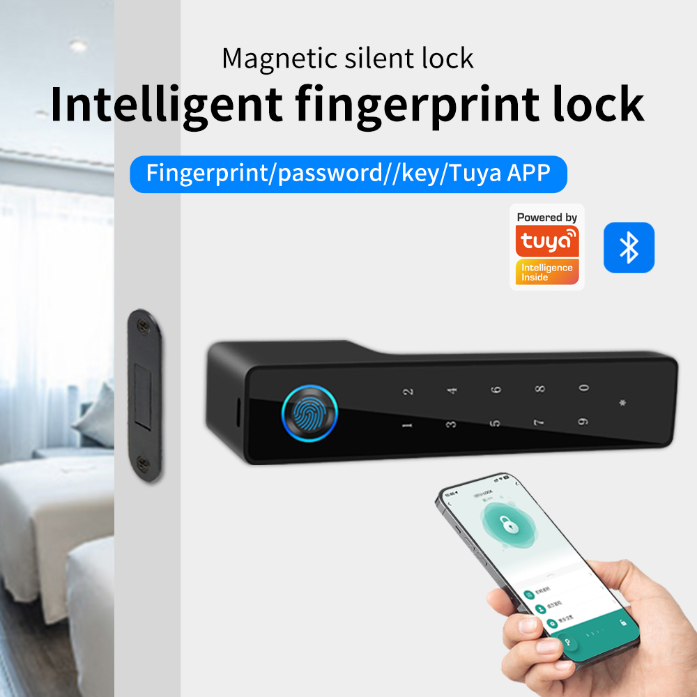 미니멀리스트 전자 지문 무음 도어락 투야 앱 지원 침실 - Smart Garden Door Lock 리뷰 및 가격