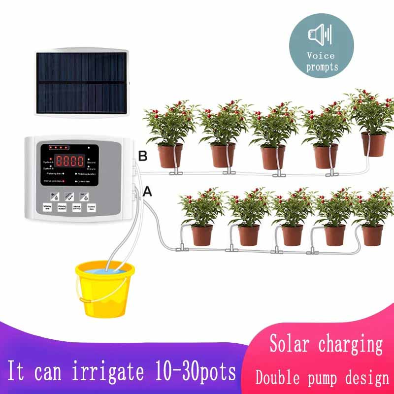 정원 물방울 관개 장치 이중 펌프 컨트롤러 타이머 시스 - Smart Garden Click And Grow 리뷰 및 가격