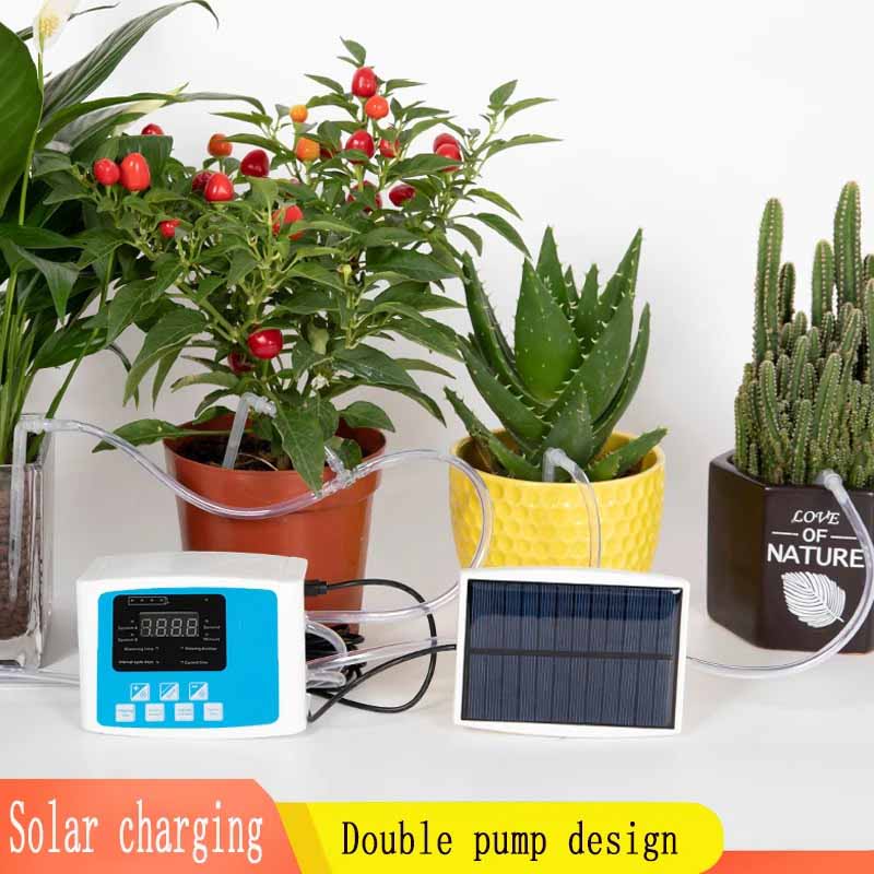 정원 물방울 관개 장치 이중 펌프 컨트롤러 타이머 시스 - Smart Garden Click And Grow 리뷰 및 가격