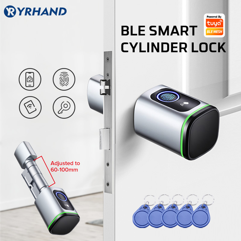 유로 투야 스마트 지문 전자 잠금장치(실린더 포함) 투 - Smart Garden Door Lock 리뷰 및 가격