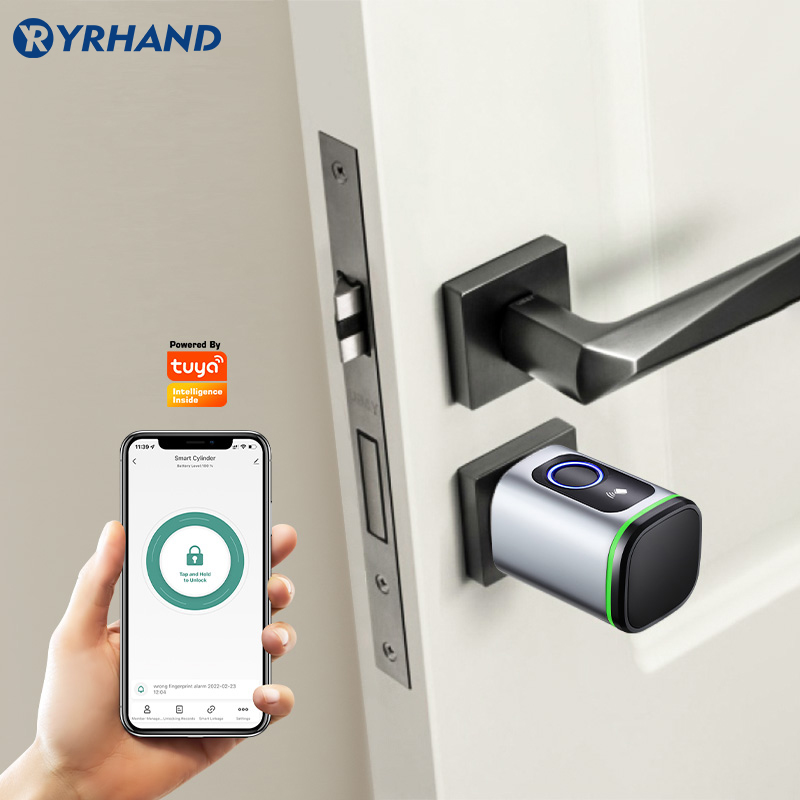 유로 투야 스마트 지문 전자 잠금장치(실린더 포함) 투 - Smart Garden Door Lock 리뷰 및 가격