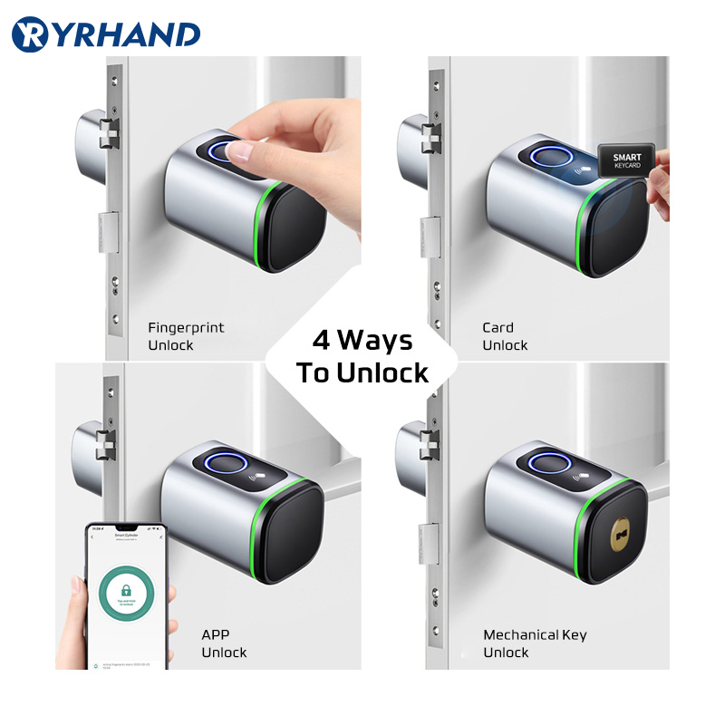 유로 투야 스마트 지문 전자 잠금장치(실린더 포함) 투 - Smart Garden Door Lock 리뷰 및 가격