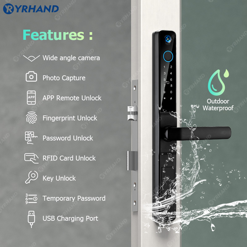 YRHAND IP66 열쇠가없는 고양이 눈 방수 틈 구 - Smart Garden Door Lock 리뷰 및 가격