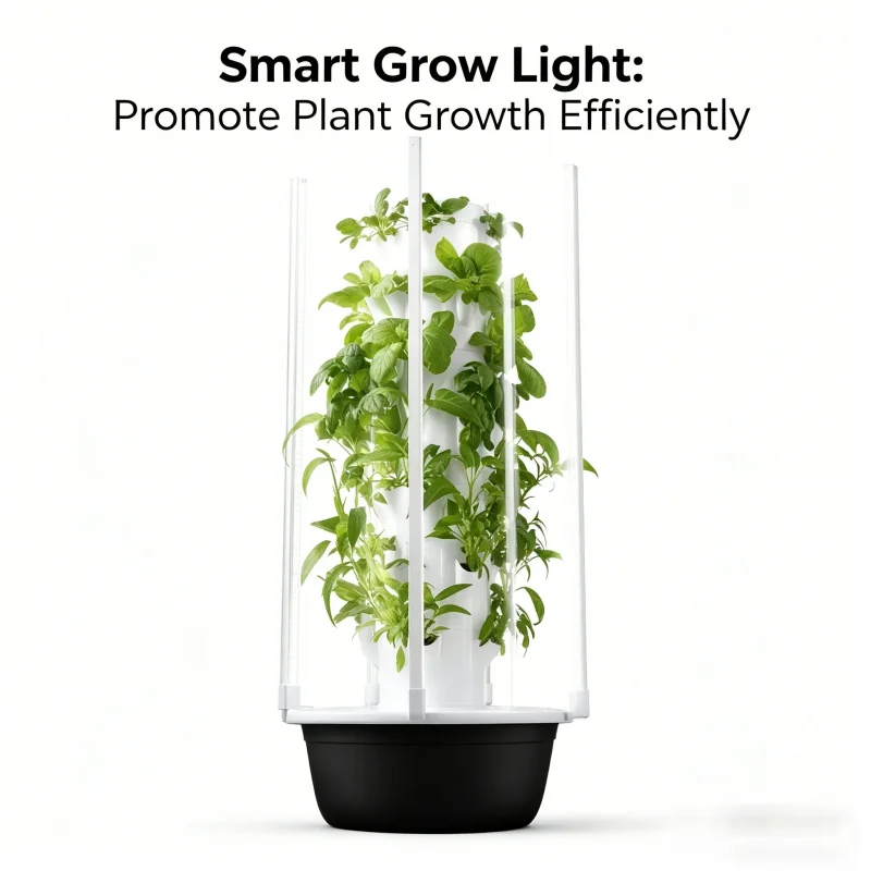 5층 스페이스트리 수경재배 타워 실내 스마트 채소 허브 - Smart Garden Vertical 리뷰 및 가격