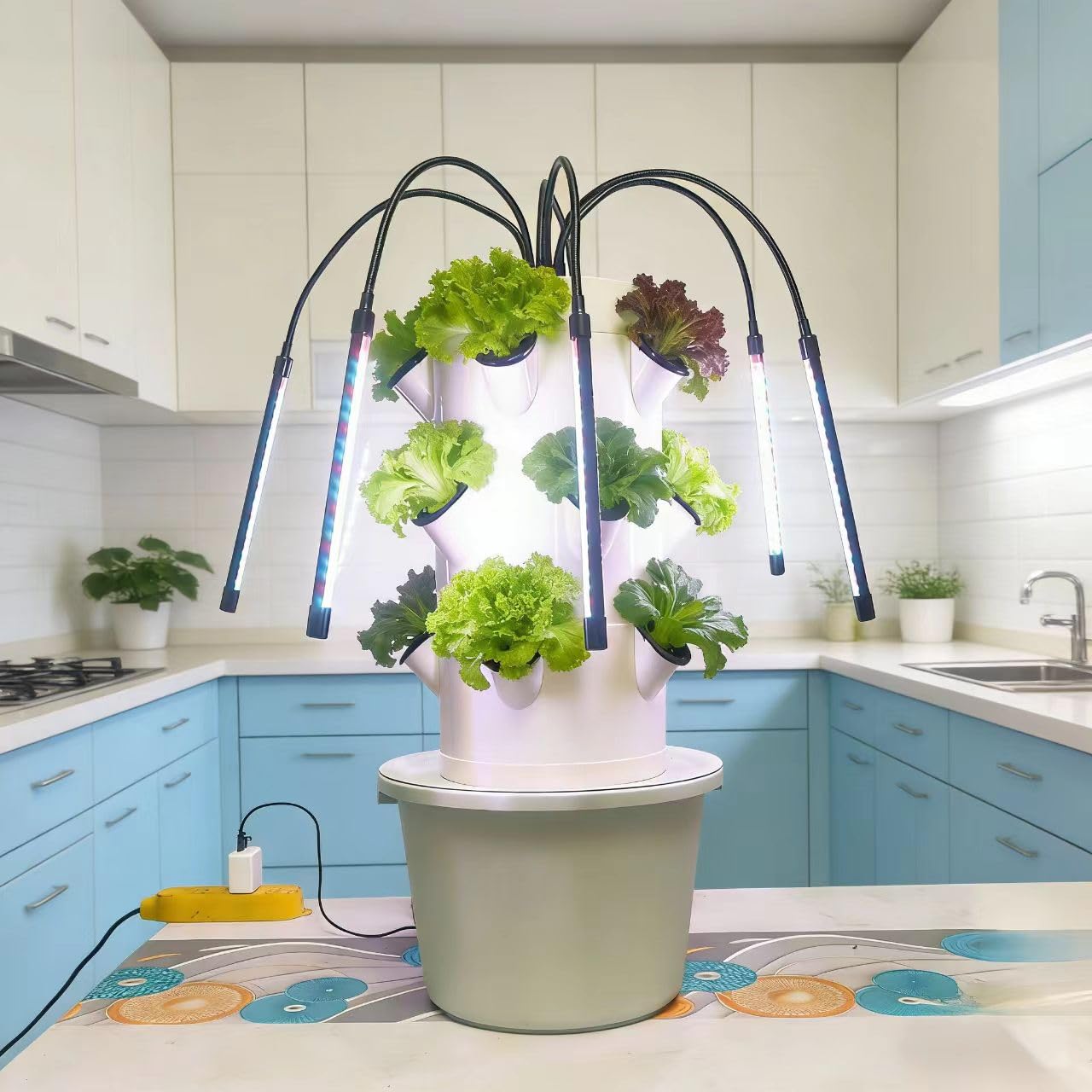 수직 수경 재배 시스템 |   3층 15홀 실내 정원  - Smart Garden Vertical 리뷰 및 가격