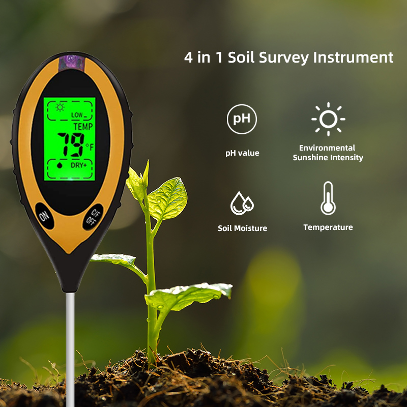 토양 pH 측정기 토양 테스터 pH 수분 측정기 온도  - Soil Test Digital 리뷰 및 가격