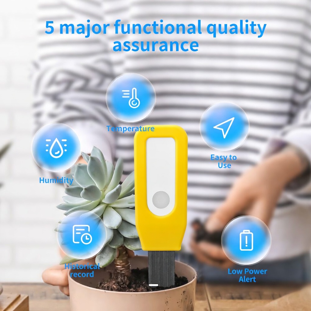 WiFi 토양 모니터 투야 스마트 온도 및 습도 센서  - Smart Garden Products 리뷰 및 가격