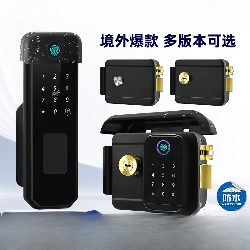 양면 지문 방수 무선 스마트 정원 자물쇠, 야외 자외선 - Smart Garden Door Lock 리뷰 및 가격