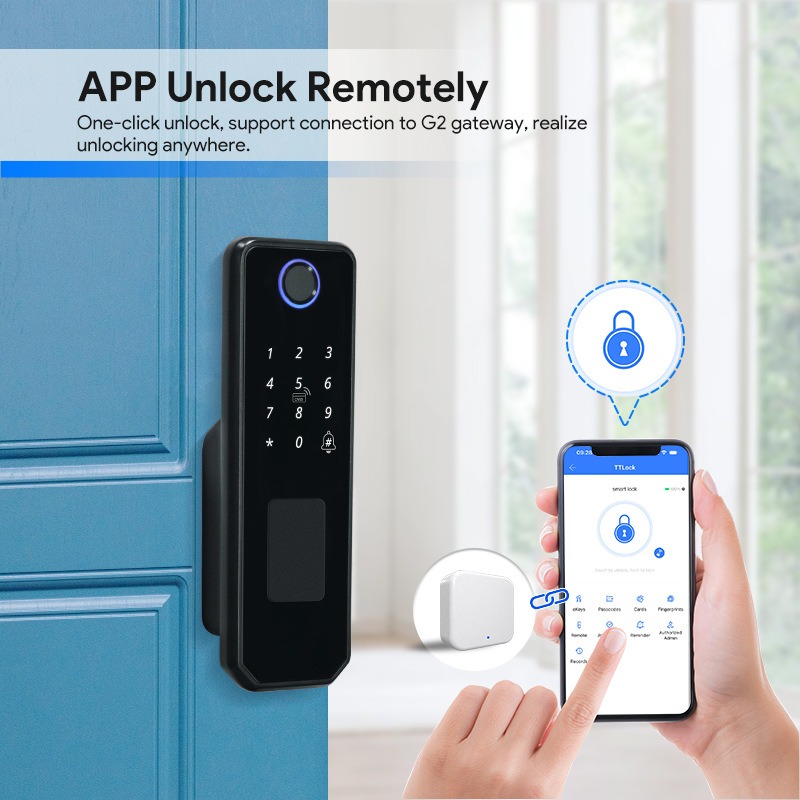 양면 지문 방수 무선 스마트 정원 자물쇠, 야외 자외선 - Smart Garden Door Lock 리뷰 및 가격