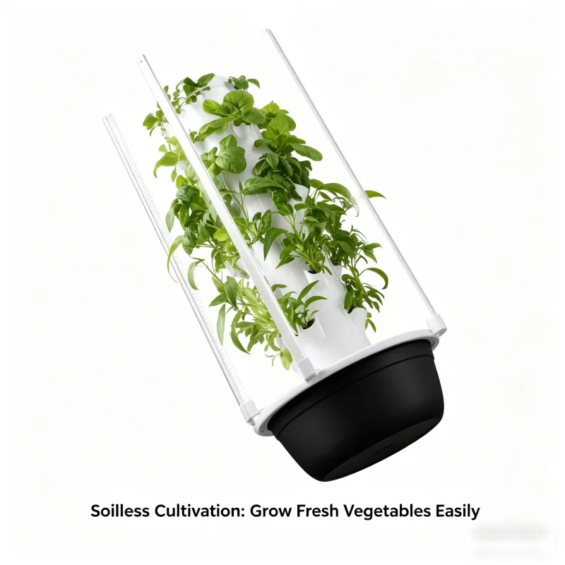 5층 스마트 수직 수경 재배 정원, 성장 조명 포함,  - Smart Garden Vertical 리뷰 및 가격