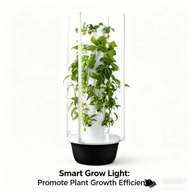 5층 스마트 수직 수경 재배 정원, 성장 조명 포함,  - Smart Garden Vertical 리뷰 및 가격