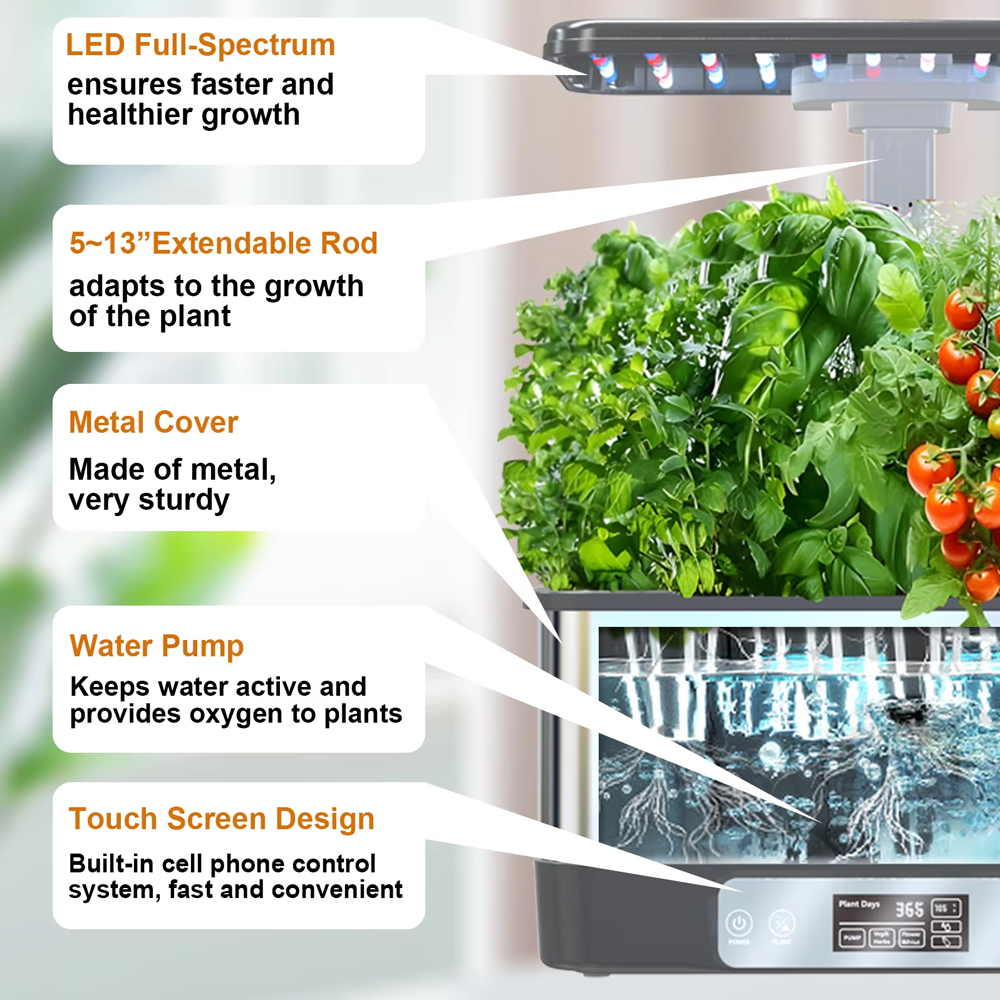 투야 와이파이 실내 정원 수경재배 시스템 LED 성장등 - Smart Garden Led Lights 리뷰 및 가격