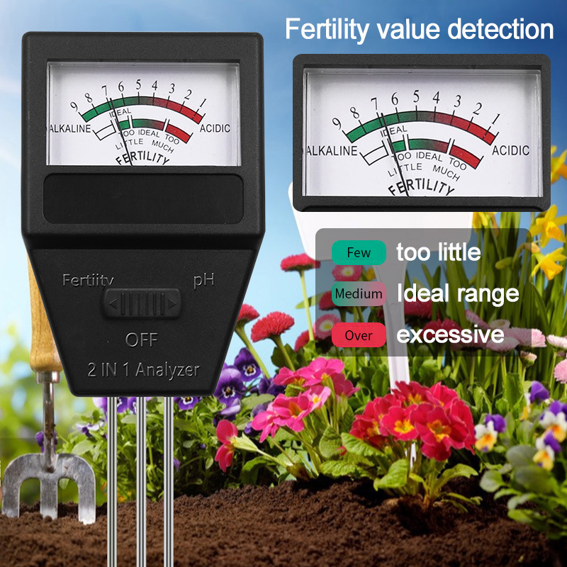 토양 PH 비옥도 계량기, 3 프로브 토양 PH 테스터 - Soil Test Digital 리뷰 및 가격