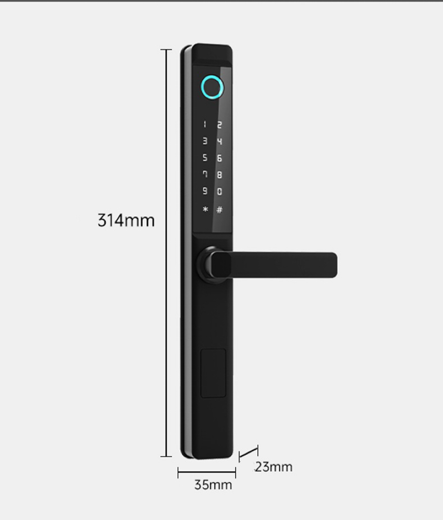 스마트 도어락 좁은 문용 버전 방수 방폭 고내구성 다중 - Smart Garden Door Lock 리뷰 및 가격