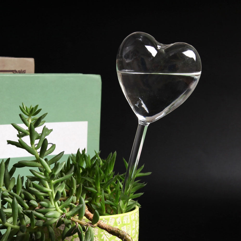 3개 하트 모양 유리 자동 급수 글로브, 화분 식물 분 - Plant Watering Globe 리뷰 및 가격