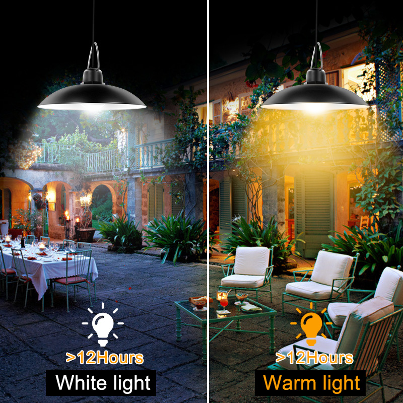 이중 헤드가 있는 태양광 펜던트 조명, 방수 4800m - Smart Garden Led Lights 리뷰 및 가격