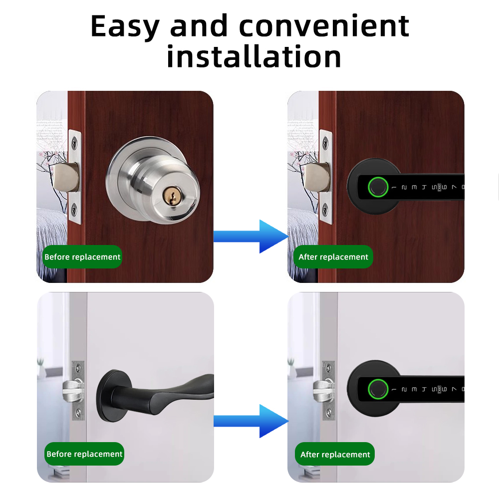 RAYKUBE M5 Tuya BLE 스마트 지문 도어  - Smart Garden Door Lock 리뷰 및 가격
