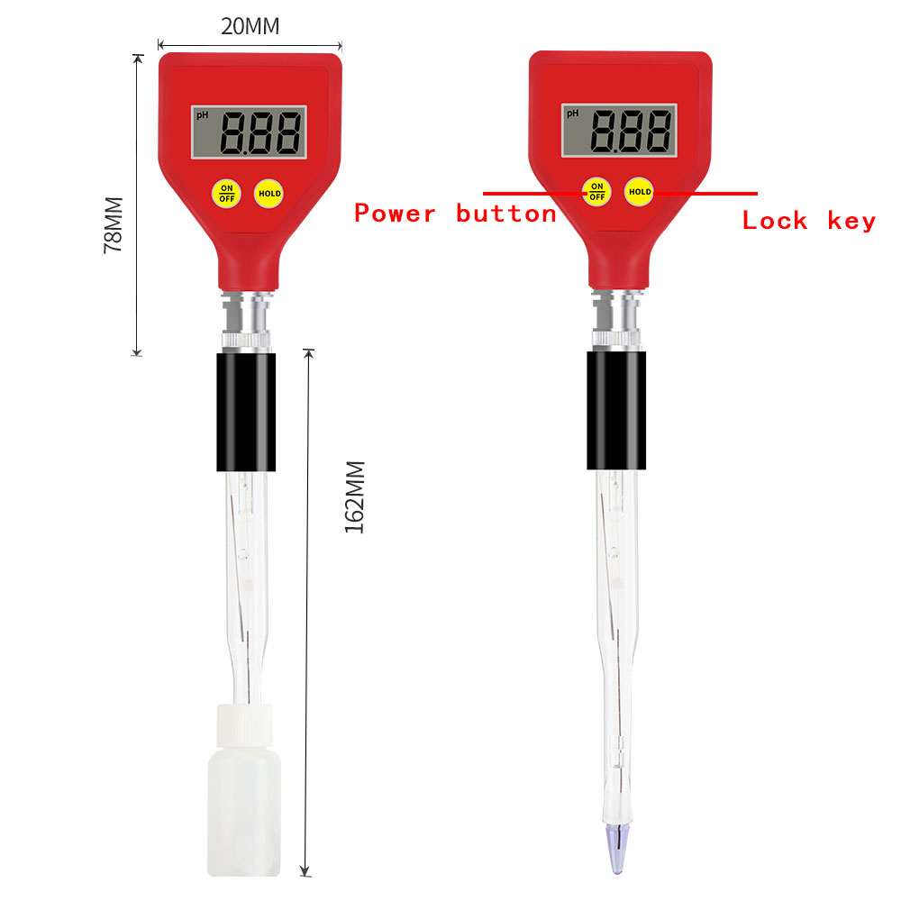 PH-98108 PH 측정기 샤프 글래스 전극 측정 범 - Soil Test Digital 리뷰 및 가격