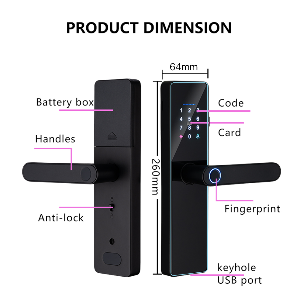 2026년형 새로운 WiFi 투야 앱 스마트 도어락 원 - Smart Garden Door Lock 리뷰 및 가격