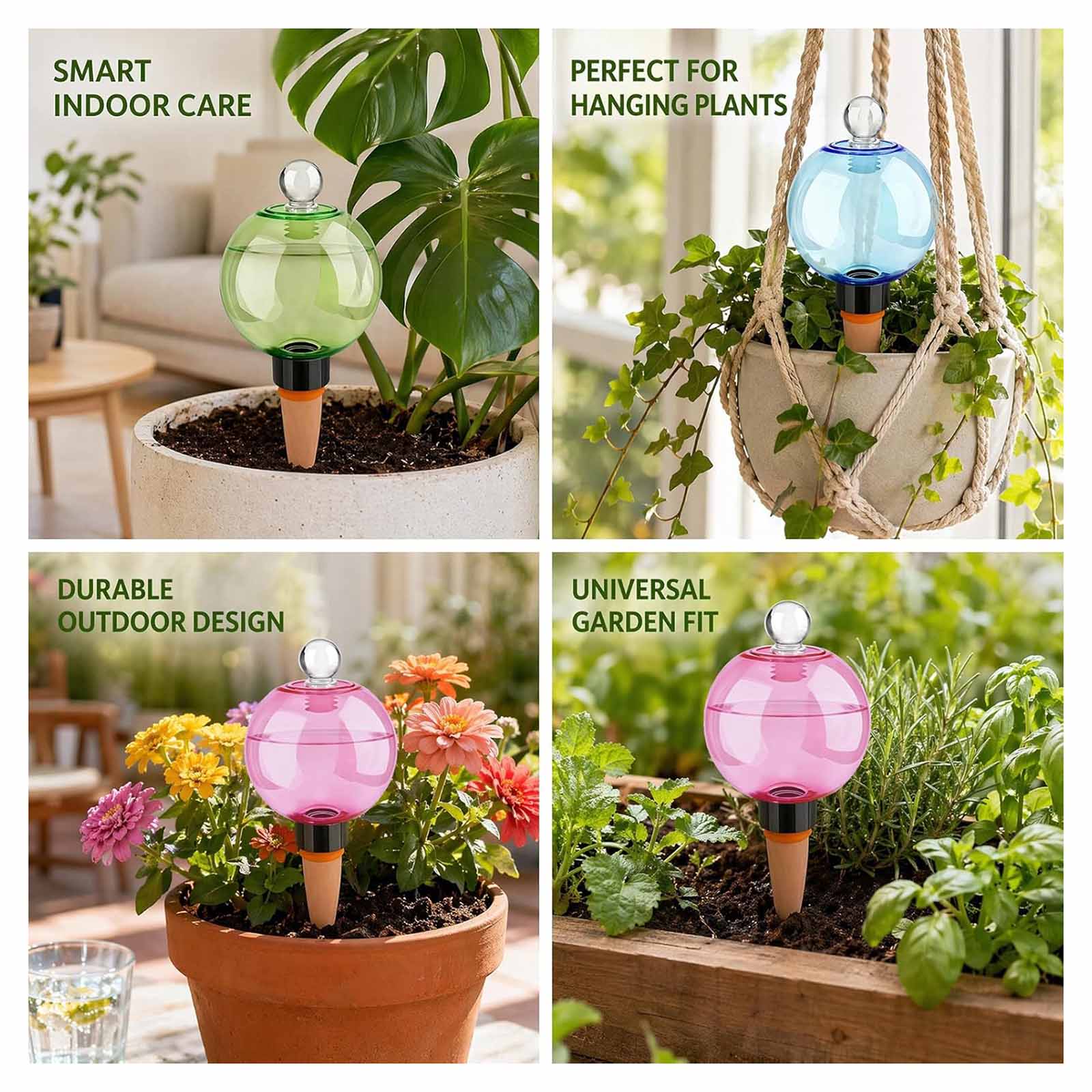 자동 급수 글로브 500ML 자동 식물 급수 글로브 실 - Plant Watering Globe 리뷰 및 가격
