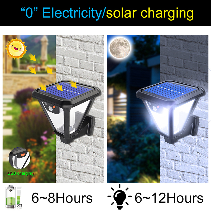 태양광 벽등 방수 야외 마당 현관 조명 설치가 간편한  - Smart Garden Led Lights 리뷰 및 가격