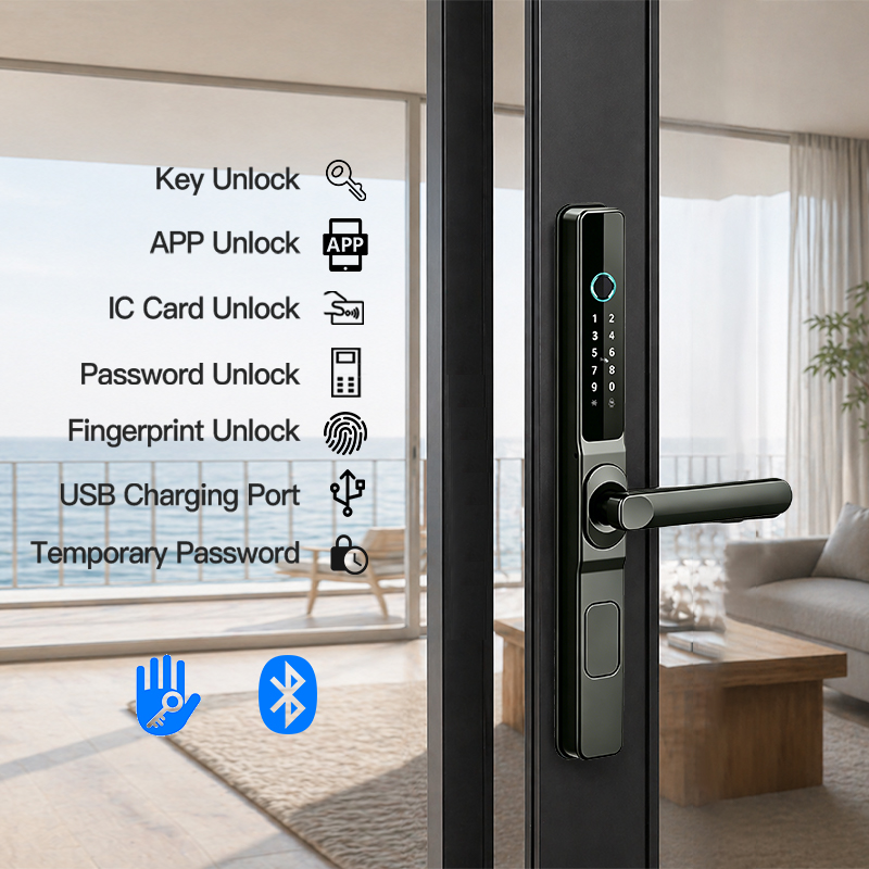 TTLock 앱 스마트락은 지문, 비밀번호, ID 카드 - Smart Garden Door Lock 리뷰 및 가격