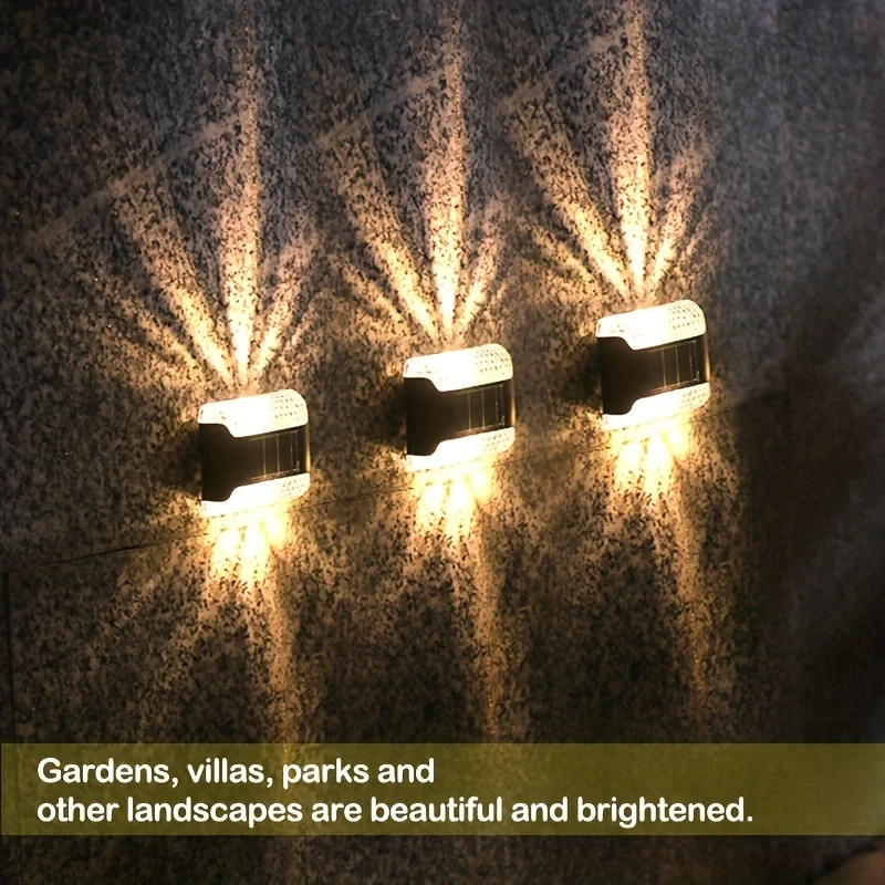 4개입 태양광 벽등: 실외 LED 입구등, 방수, 정원 - Smart Garden Led Lights 리뷰 및 가격