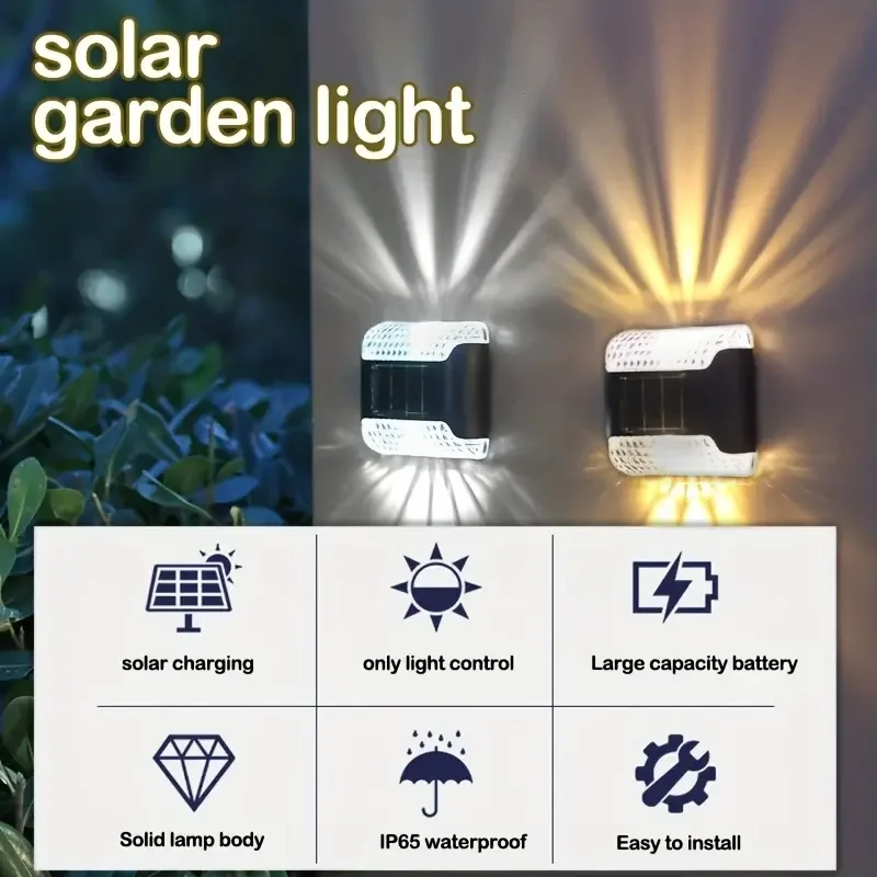 4개입 태양광 벽등: 실외 LED 입구등, 방수, 정원 - Smart Garden Led Lights 리뷰 및 가격