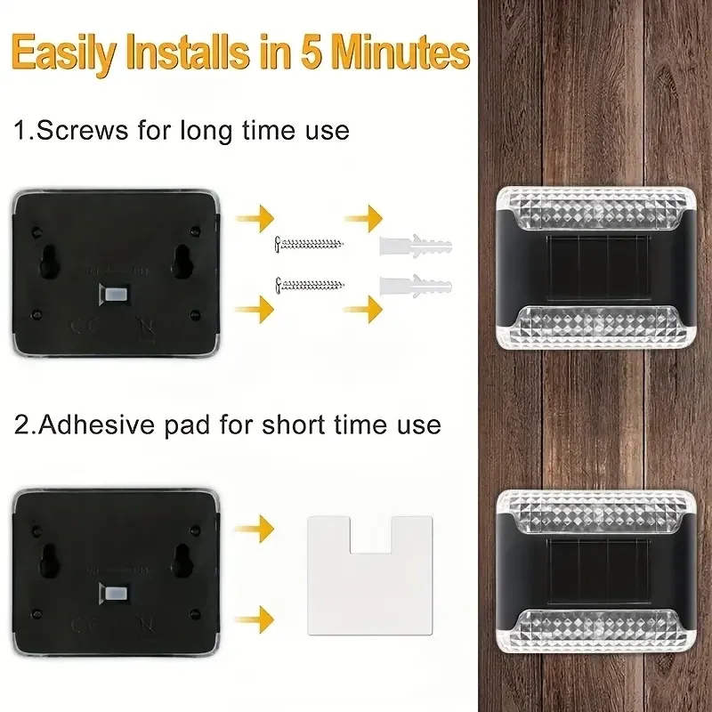 4개입 태양광 벽등: 실외 LED 입구등, 방수, 정원 - Smart Garden Led Lights 리뷰 및 가격