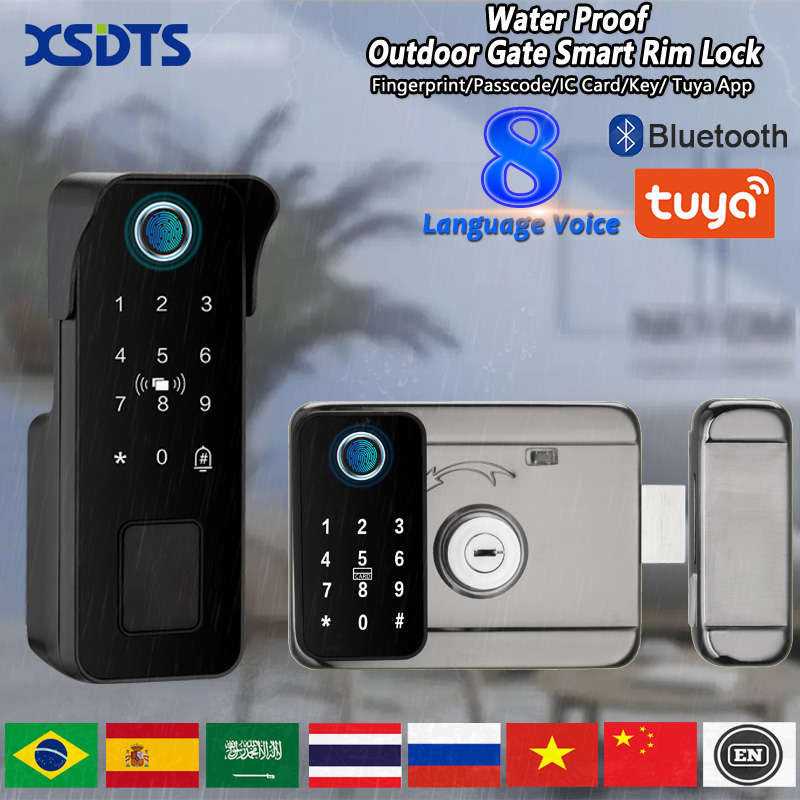 방수 스마트 도어락 지문인식 야외 정원 원격 제어 투야 - Smart Garden Door Lock 리뷰 및 가격