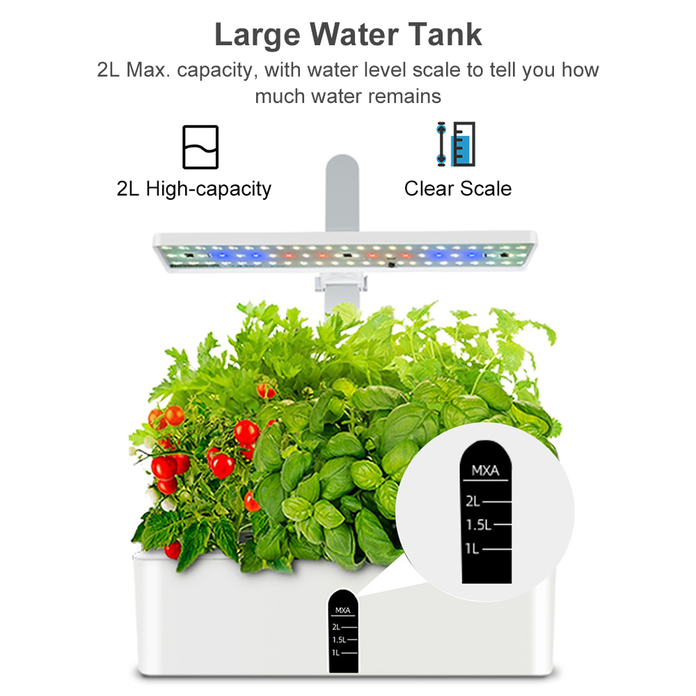 스마트 수경 재배 시스템 실내 정원 키트, 높이 조절  - Smart Garden Click And Grow 리뷰 및 가격