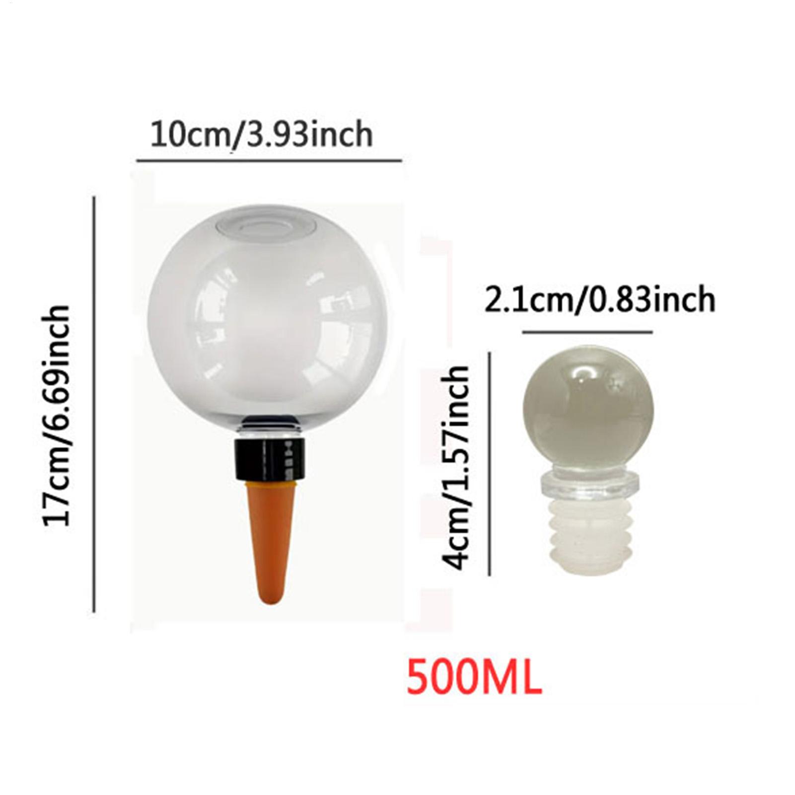 4개 플라스틱 자동 식물 급수 볼 500ml 구형 자동 - Plant Watering Globe 리뷰 및 가격
