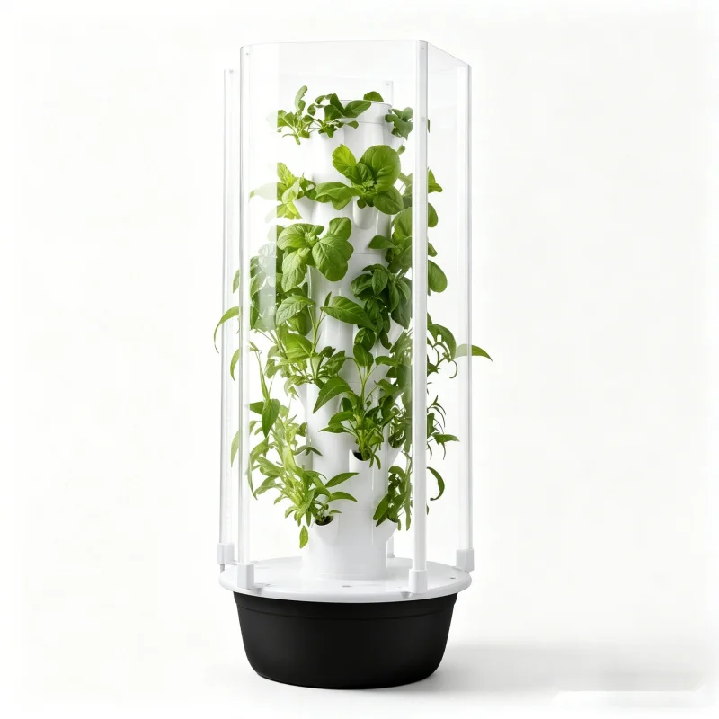 스페이스트리 수직 수경 재배 타워 스마트 채소 재배기  - Smart Garden Vertical 리뷰 및 가격