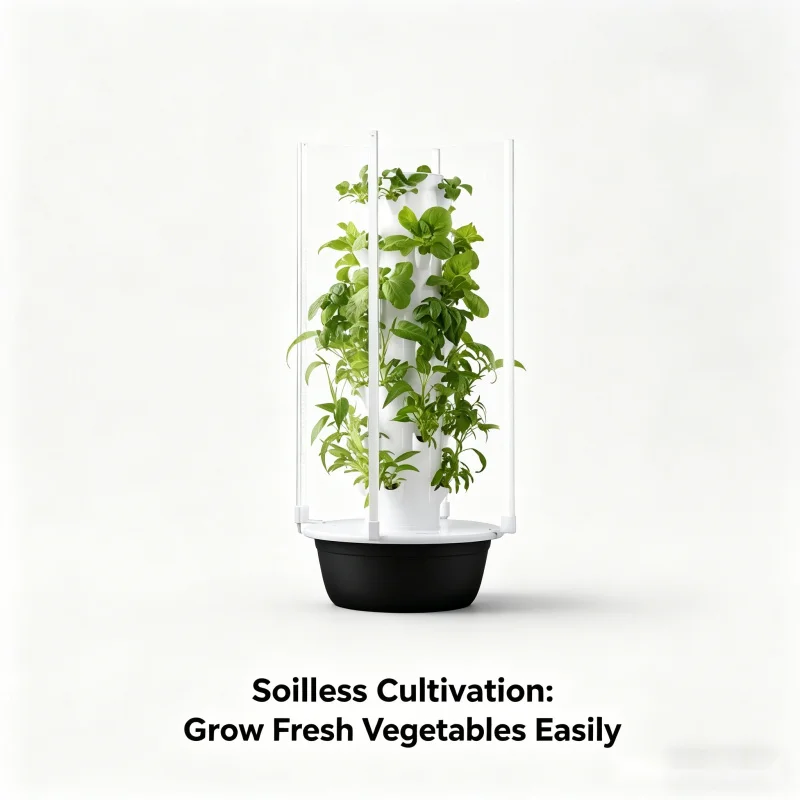 스페이스트리 수직 수경 재배 타워 스마트 채소 재배기  - Smart Garden Vertical 리뷰 및 가격