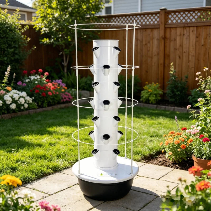 5층 스페이스트리 수직 수경재배 타워 홈 스마트 채소  - Smart Garden Vertical 리뷰 및 가격