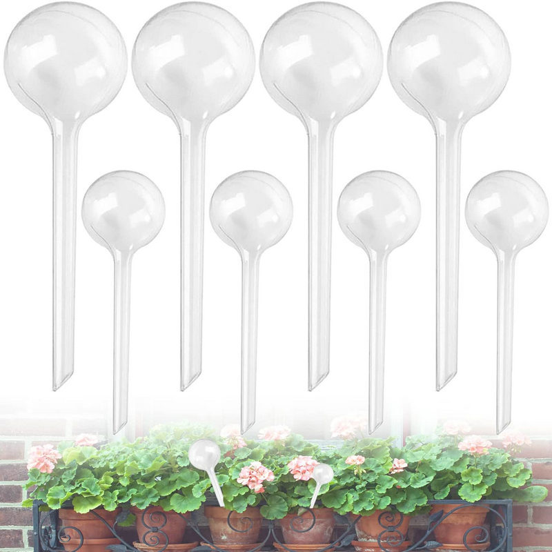 4개 자동 식물 급수 글로브, 투명 자가 급수 스파이크 - Plant Watering Globe 리뷰 및 가격