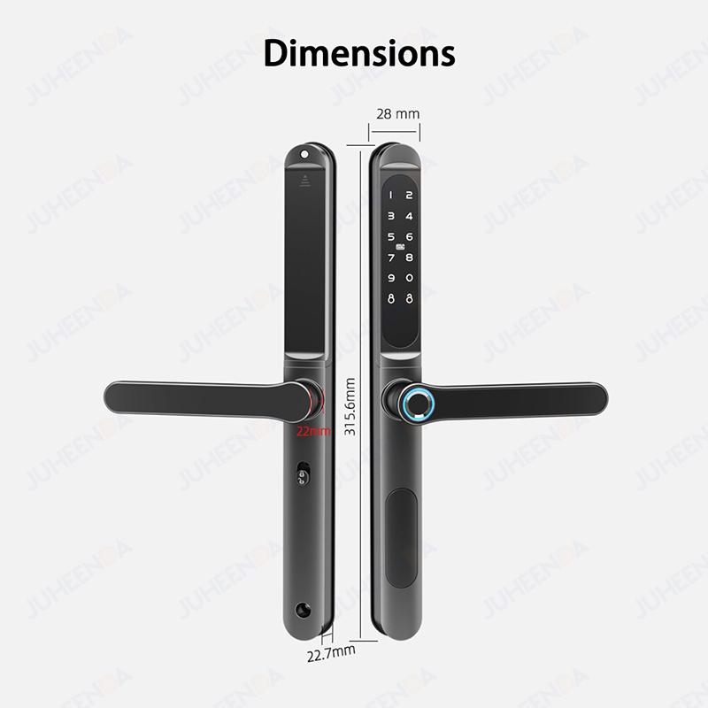 TTLock 앱 스마트 알루미늄 문짝 잠금 장치, 방수 - Smart Garden Door Lock 리뷰 및 가격